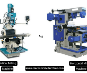 Difference between horizontal and vertical milling machine